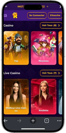 Royal Game croupiers en direct