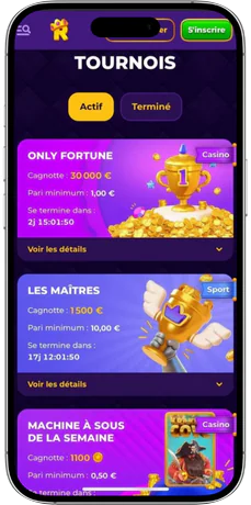 Royal Game Paris sportifs