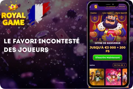 Caractéristiques Clés Royal Game France